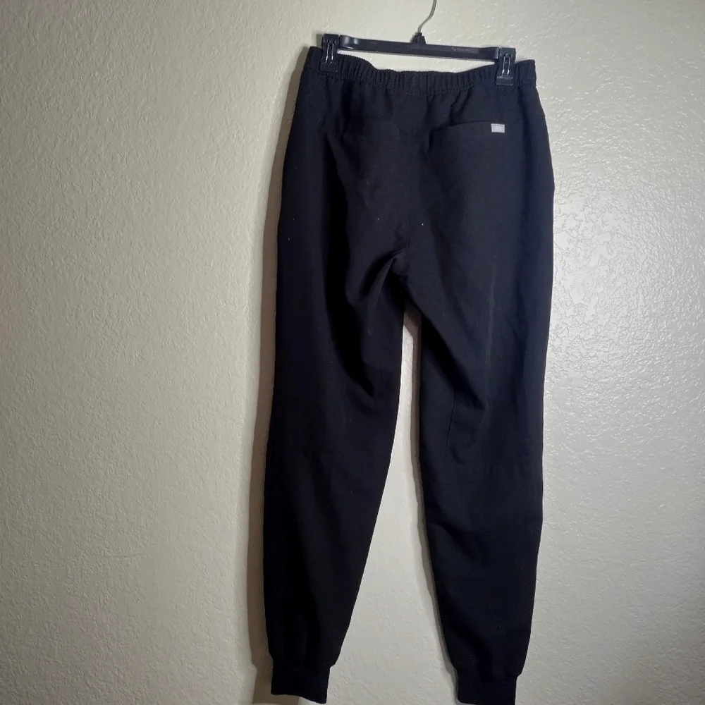 Figs Tansen Jogger Scrub Pants Black Sz S